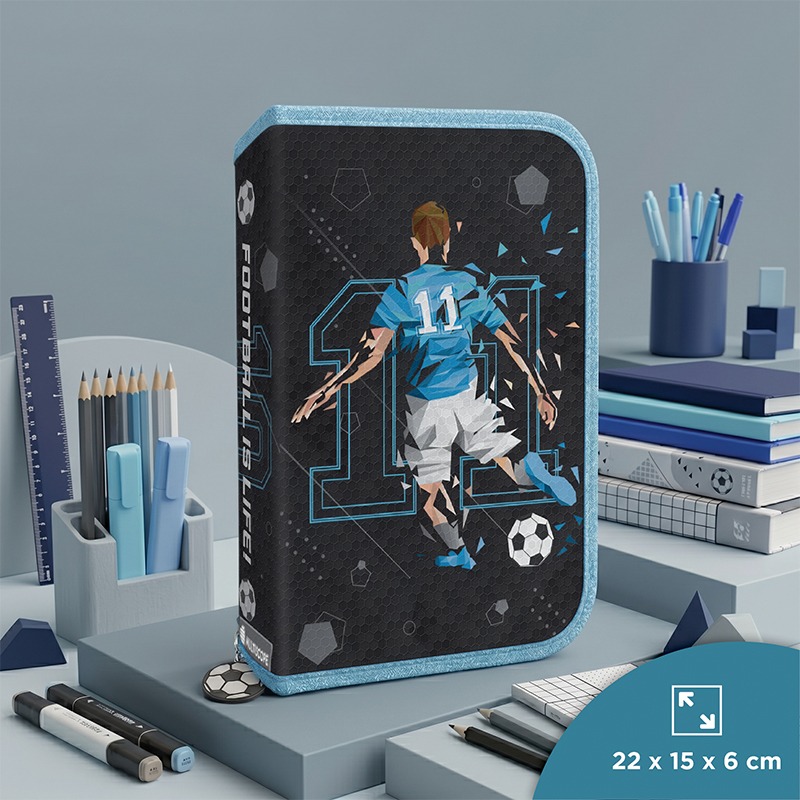 Canopla desplegable con cierre PVC con efecto Football is Life - Image 4