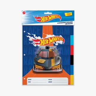 Separadores N°3 con solapas x 6 hojas Hot Wheels