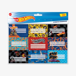 Etiquetas autoadhesivas x 9 Hot Wheels