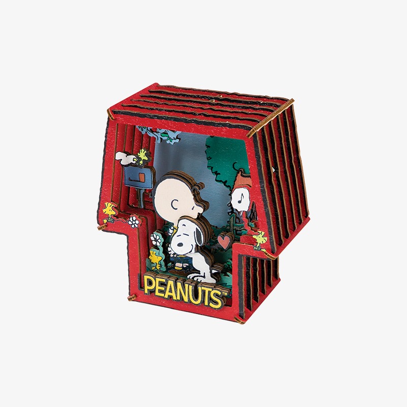 Teatro de madera para armar "Healing Hug" 24 pzas. Peanuts - Imagen 5