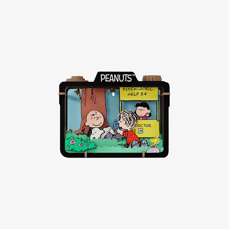 Teatro de madera para armar "Summer Snapshot" 29 pzas. Peanuts - Imagen 4