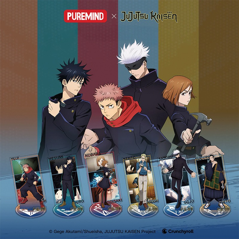 Bolsa sorpresa stand acrílico para armar x 6u. Jujutsu Kaisen - Imagen 4