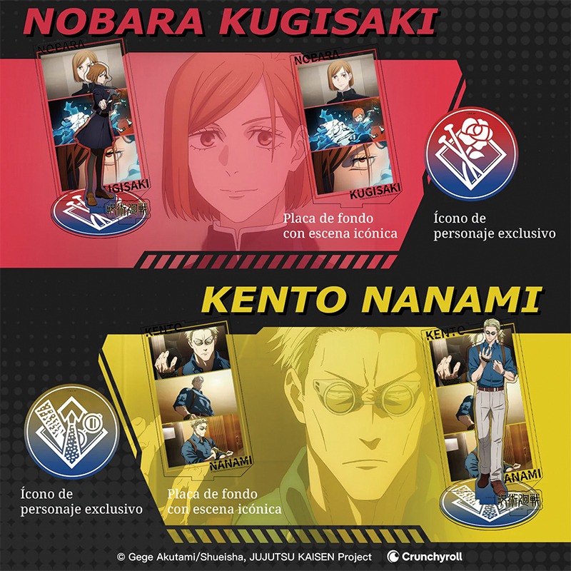 Bolsa sorpresa stand acrílico para armar x 6u. Jujutsu Kaisen - Imagen 6