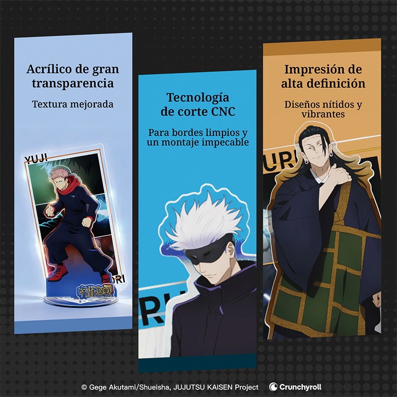 Bolsa sorpresa stand acrílico para armar x 6u. Jujutsu Kaisen - Imagen 9