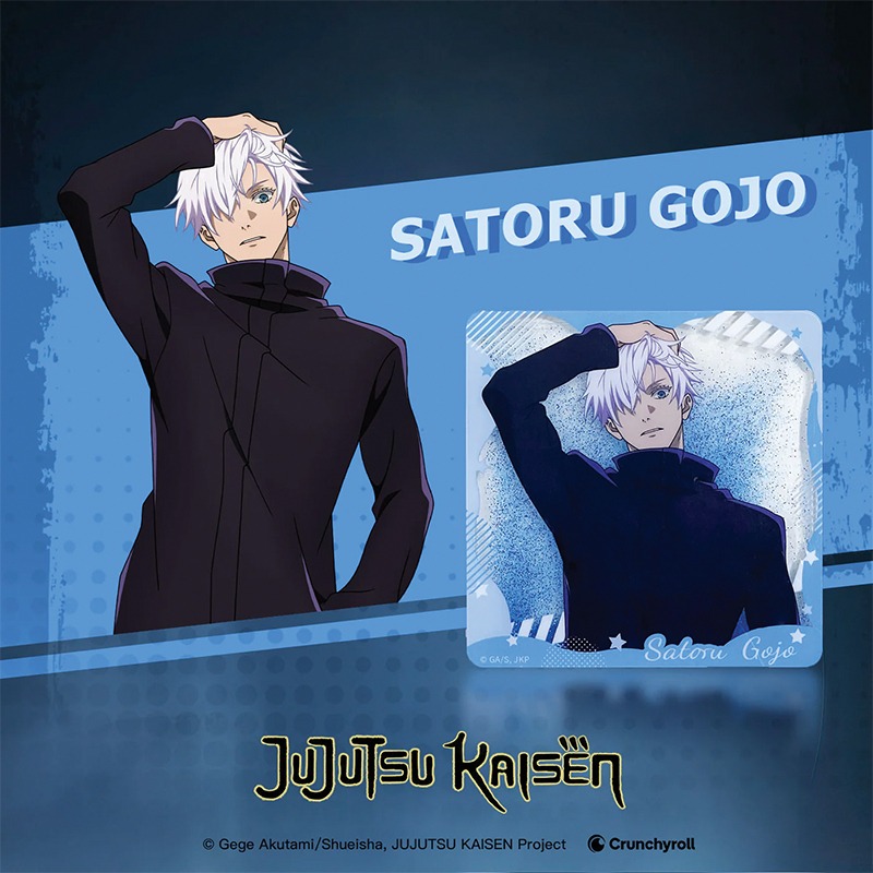 Posavasos acrílico con líquido "Satoru Goju" Jujutsu Kaisen - Imagen 5
