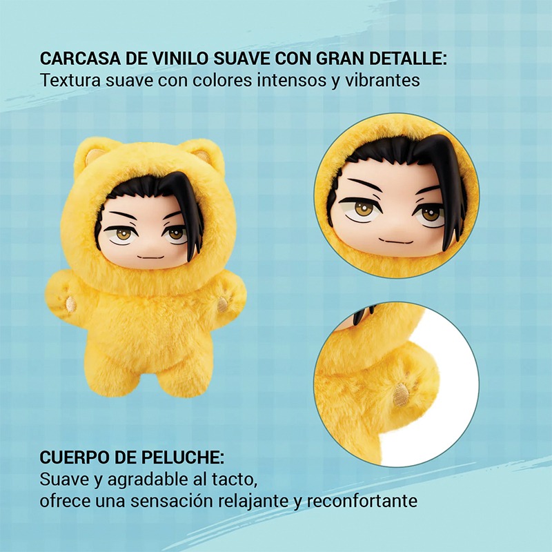 Caja sorpresa muñeco peluche vinilo "Cat Years" x 6u. Jujutsu Kaisen - Imagen 5