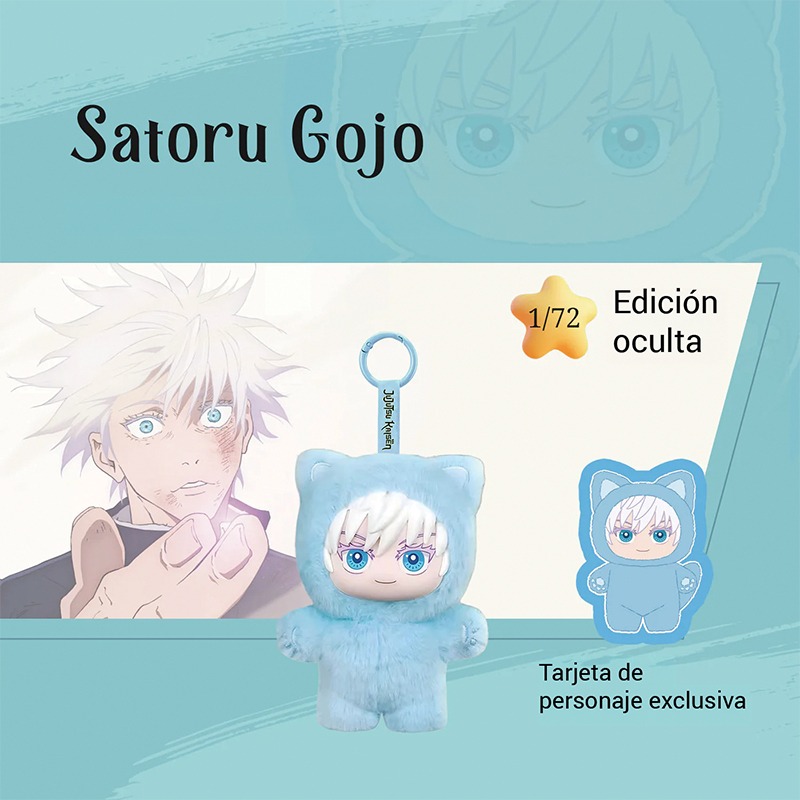 Caja sorpresa muñeco peluche vinilo "Cat Years" x 6u. Jujutsu Kaisen - Imagen 9