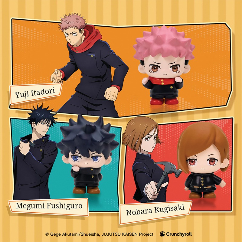 Caja sorpresa muñeco PVC "Slice of Life" x 12u. Jujutsu Kaisen - Imagen 5