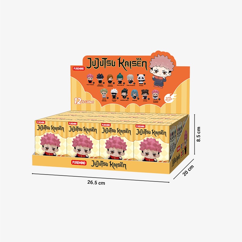 Caja sorpresa muñeco PVC "Slice of Life" x 12u. Jujutsu Kaisen - Imagen 10