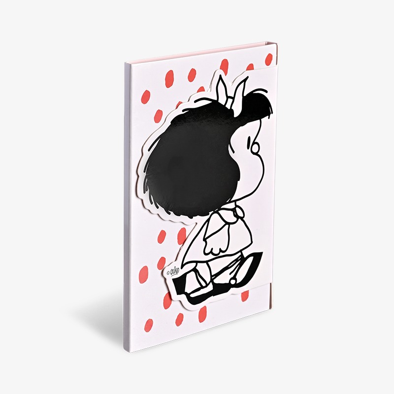 Set notas adhesivas en libreta con imán Mafalda - Imagen 2