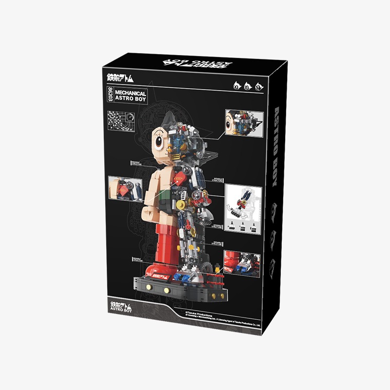 Bloques de construccion muñeco mecánico 1250 pzas. Astro Boy - Imagen 2