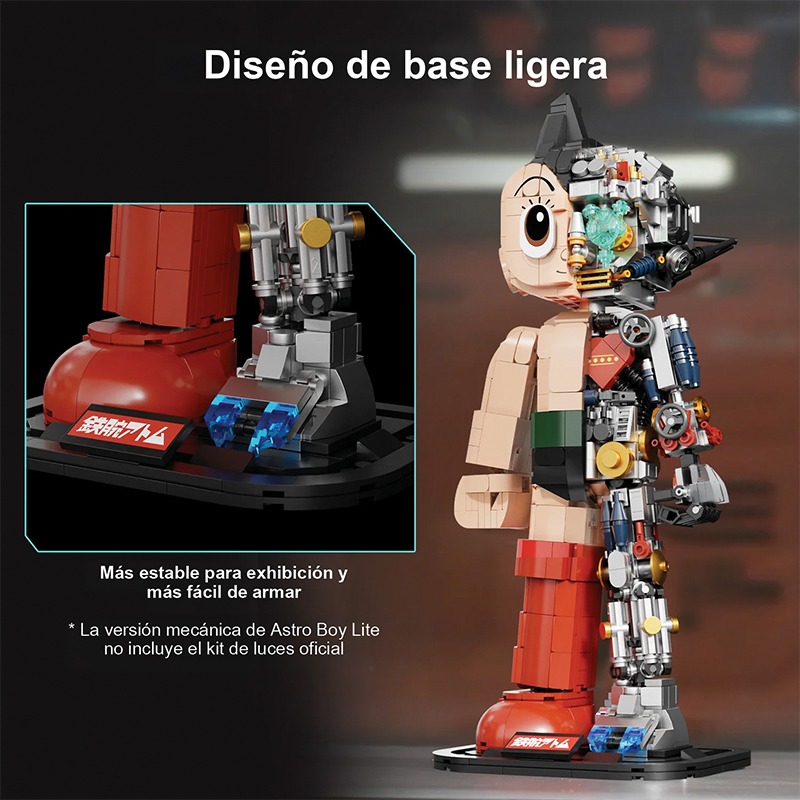 Bloques de construccion muñeco mecánico 1250 pzas. Astro Boy - Imagen 11