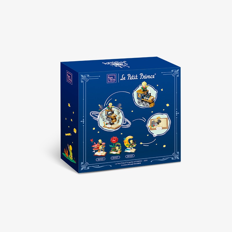 Bloques de construccion "Starry Ride-Train" 205 pzas. El Principito - Imagen 2