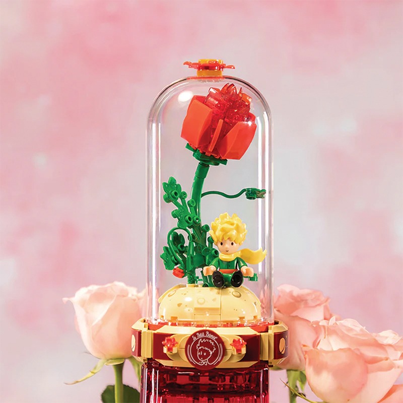 Bloques de construccion "The Only Rose" 206 pzas. El Principito - Imagen 5