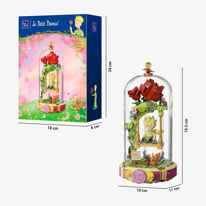Bloques de construccion "Rose Swing" 234 pzas. El Principito - Imagen 7