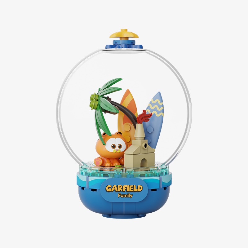 Bloques de construccion bola de cristal "Chill Island" 99 pzas. Garfield - Imagen 3