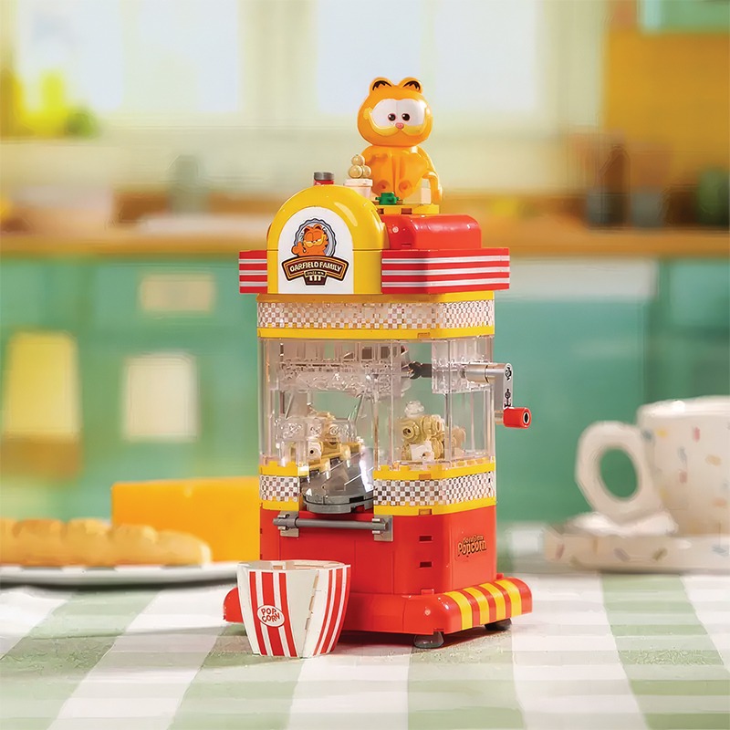 Bloques de construccion electrodomesticos "Popcorn Machine" 248 pzas. Garfield - Imagen 4