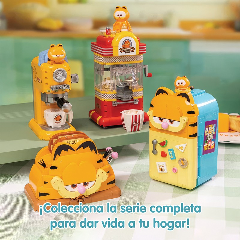 Bloques de construccion electrodomesticos "Coffee Maker" 301 pzas. Garfield - Imagen 5