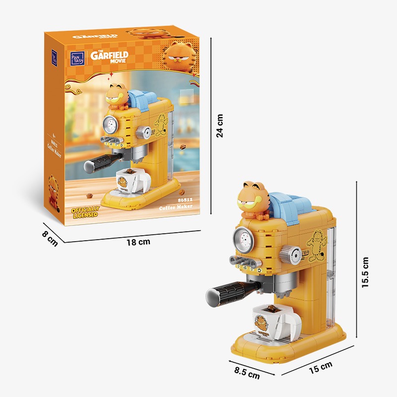 Bloques de construccion electrodomesticos "Coffee Maker" 301 pzas. Garfield - Imagen 6