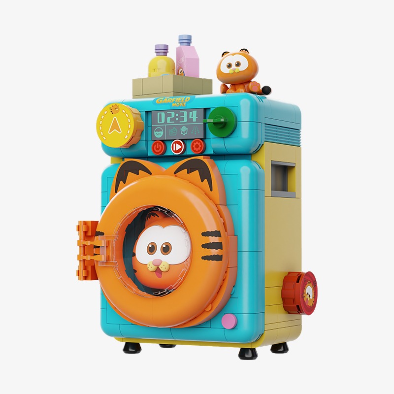 Bloques de construccion electrodomesticos 2.0 "Washing Machine" 284 pzas. Garfield - Imagen 3