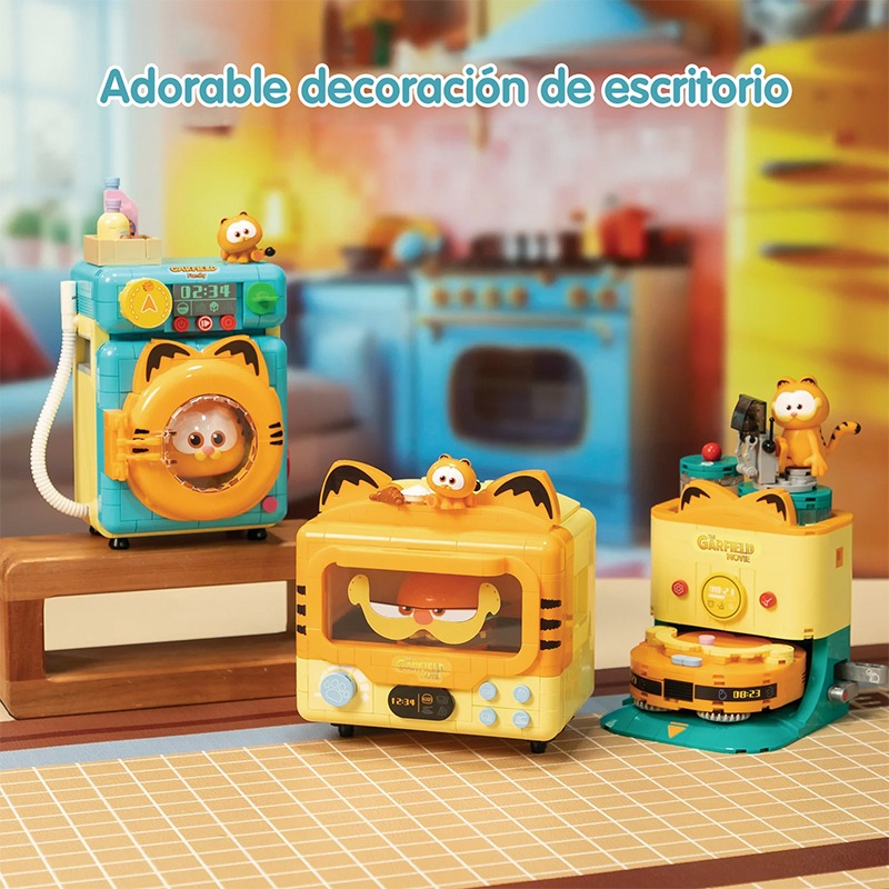 Bloques de construccion electrodomesticos 2.0 "Floor-cleaning Machine" 304 pzas. Garfield - Imagen 6