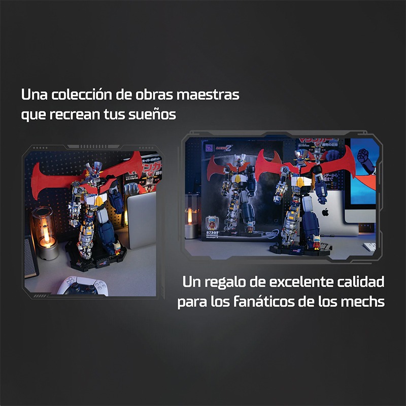 Bloques de construccion muñeco mecánico 1895 pzas. Mazinger Z - Imagen 9