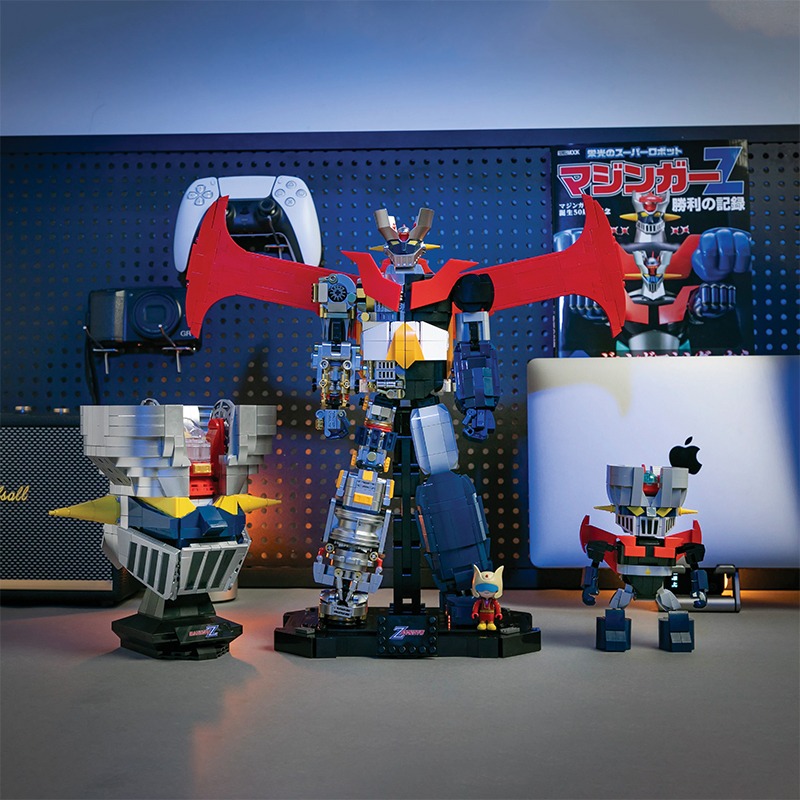 Bloques de construccion muñeco mecánico "Mini Mecha" 248 pzas. Mazinger Z - Imagen 6