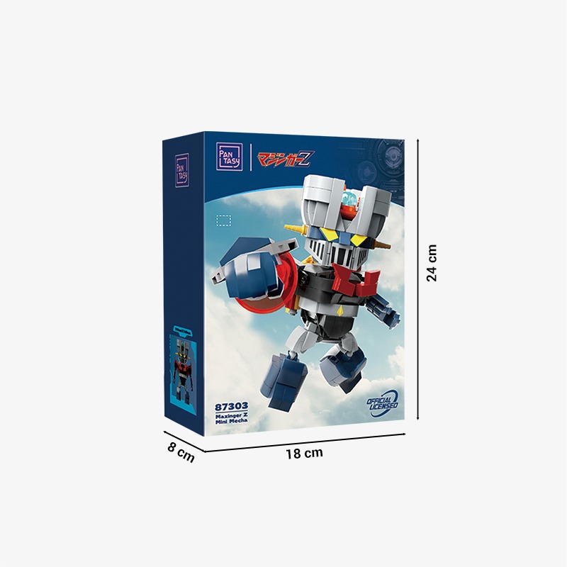 Bloques de construccion muñeco mecánico "Mini Mecha" 248 pzas. Mazinger Z - Imagen 7